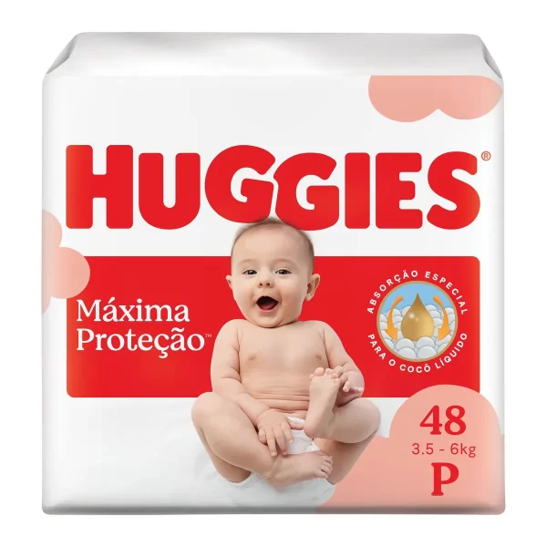 Fralda Huggies Máxima Proteção